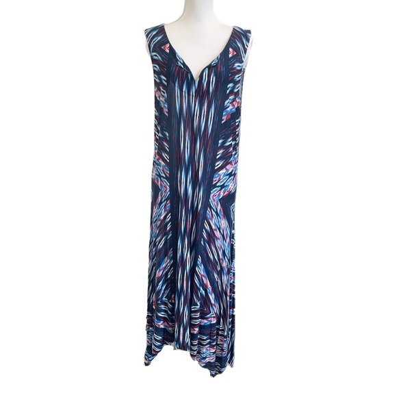 NWOT oneworld Geo Print Maxi Dress - Picture 1 of 10
